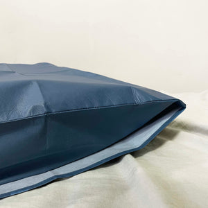 枕頭潔護套-莫蘭迪灰藍系列 防螨.防水.透氣.免拆洗 MIT