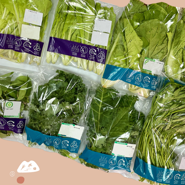 【上青袋】蔬果保鮮包裝用＿農商打樣組